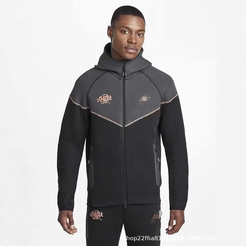 Nike Classic Tech Fleece tracksuit jacket Black Zip Jacket for Daily Styling