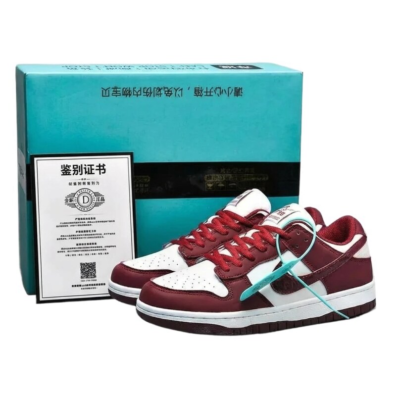 Nike Dunk Low Burgundy Sneakers