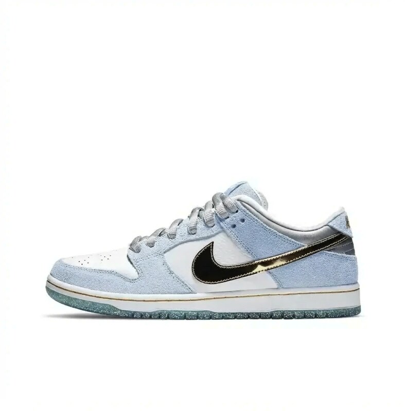 Nike Dunk Low Fresh Blue and White Shoes