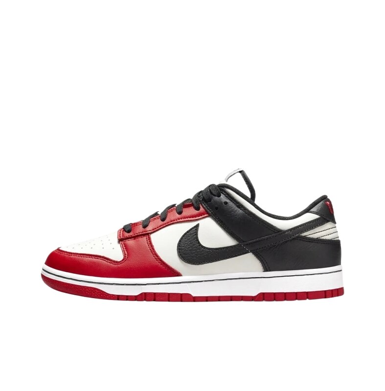Nike Dunk Retro Style in Red, White and Black