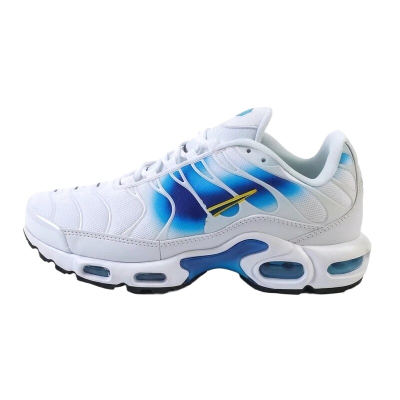 Nike gradient - style blue - and - white sports shoes