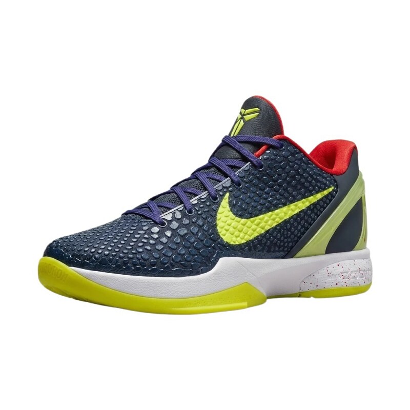 Nike Kobe series fashionable black and yellow basketball shoes