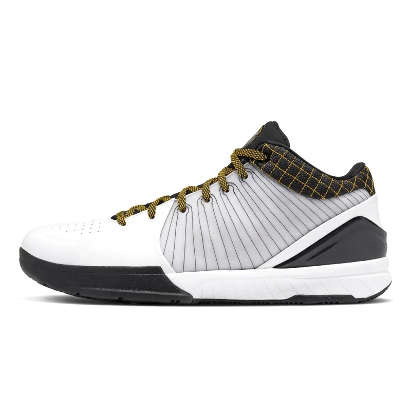 Nike retro-style white and black sports shoes