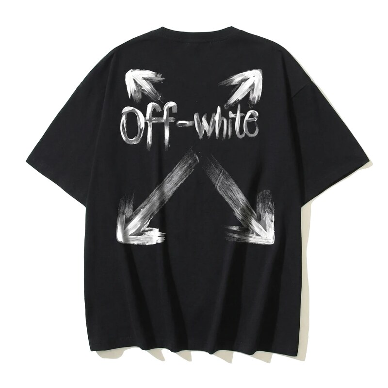 Off-White Arrow Print Black T-shirt