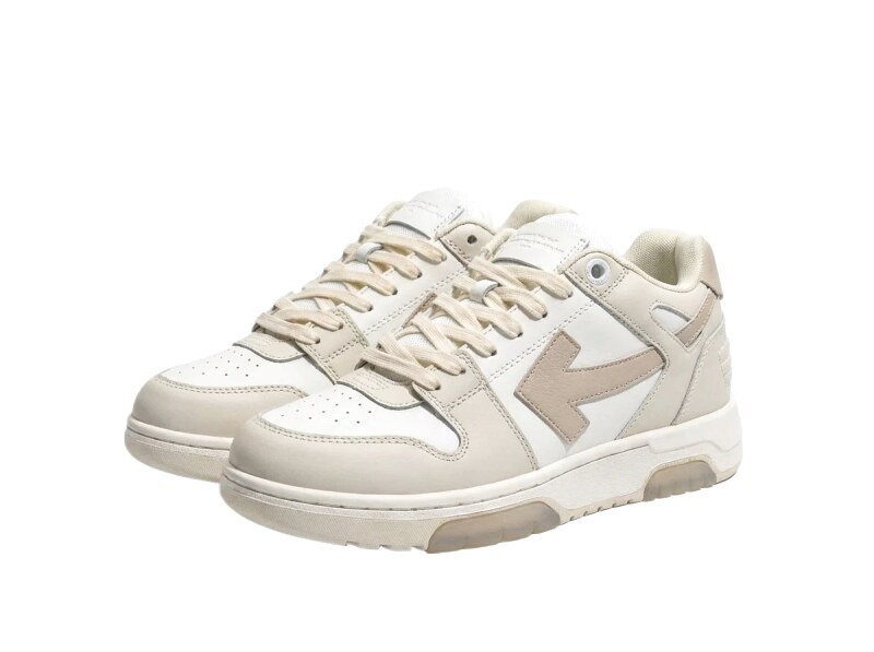 Off-White casual style white sneakers