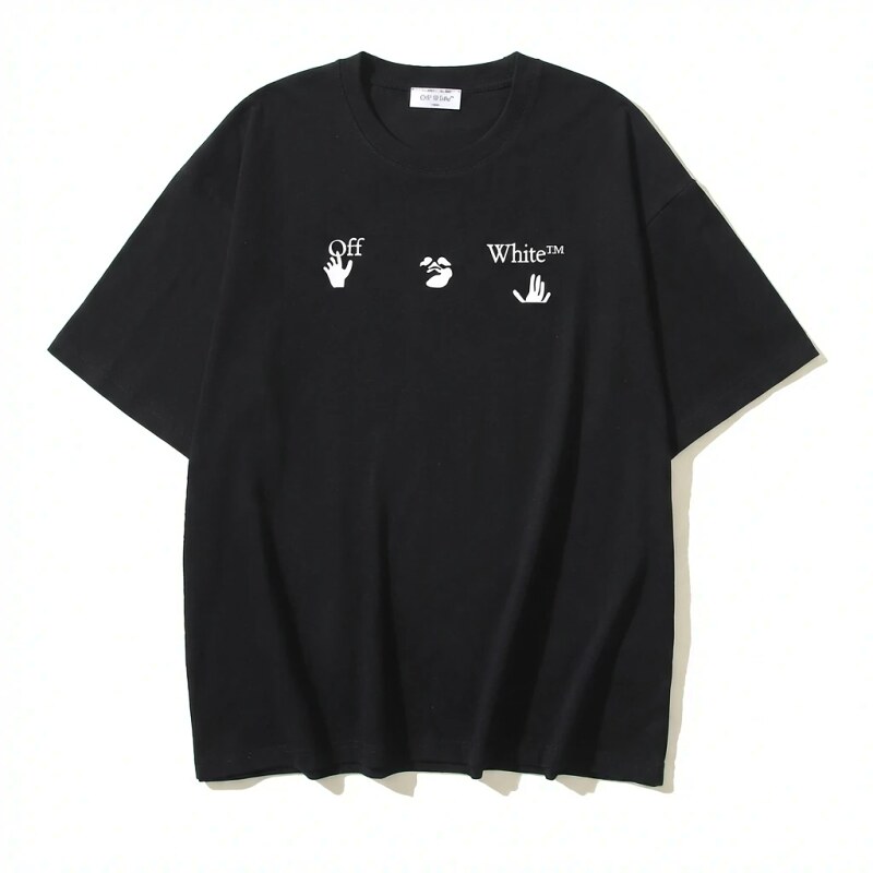 Off-White Gesture Print Style T-shirt