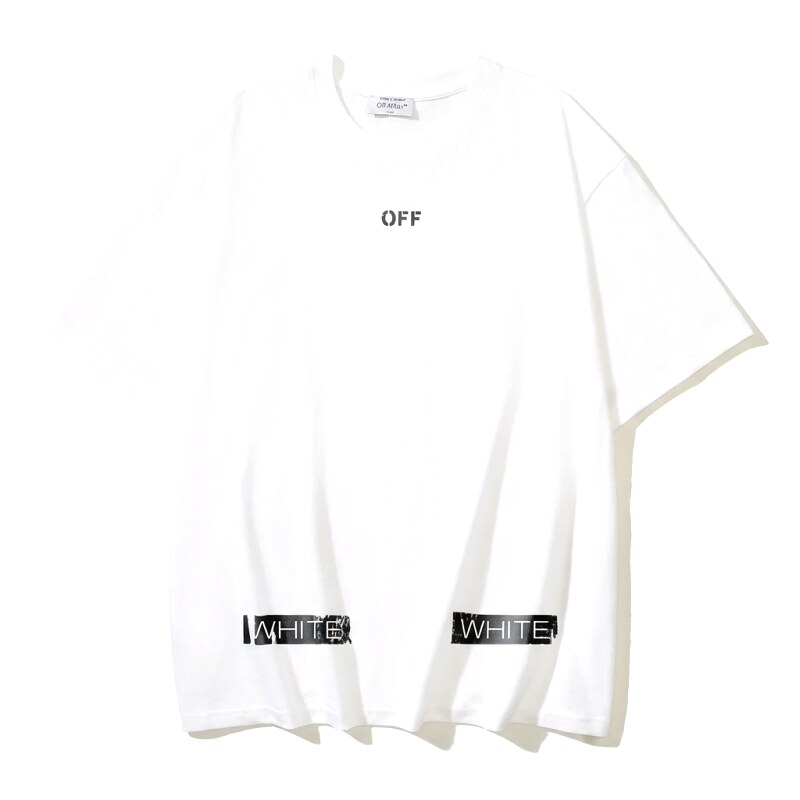 Off-White simple style white T-shirt