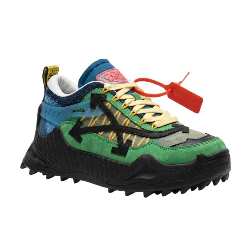 Off-White Trendy Color - Blocking Sneakers