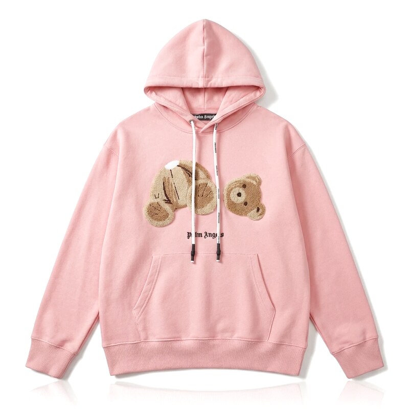 Palm Angels Bear Pink Sweatshirt
