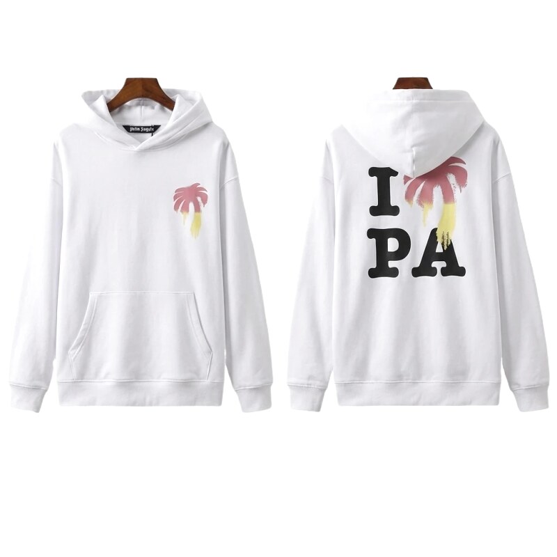 Palm Angels Palm Print Hoodie
