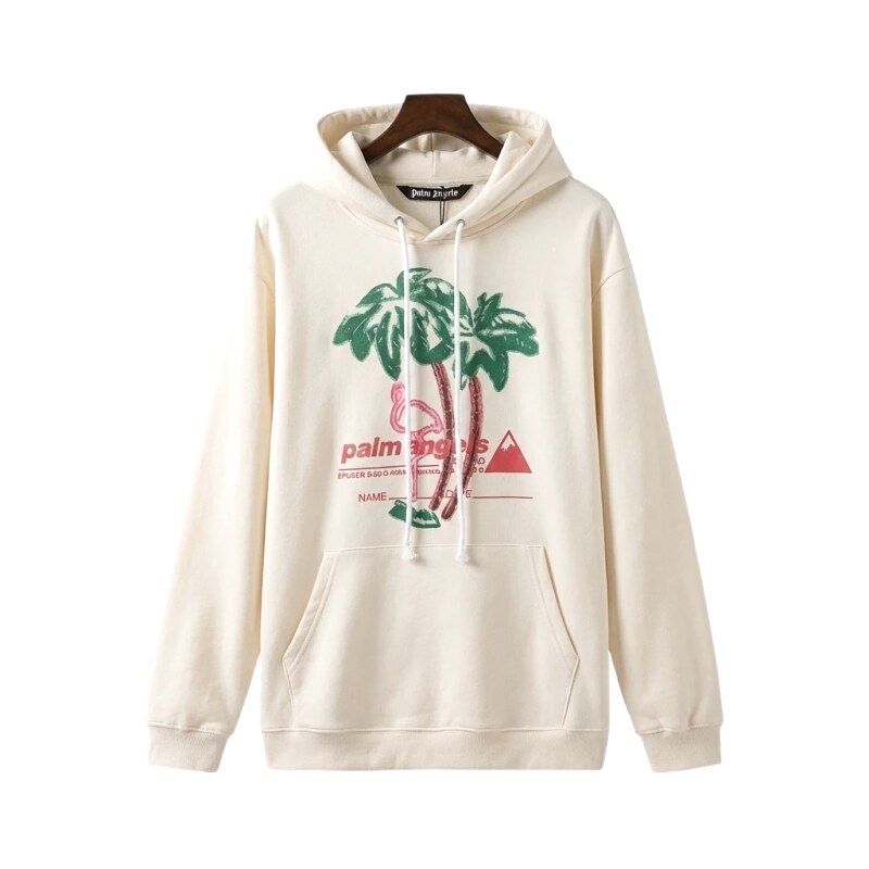 Palm Angels Printed Casual Hoodie