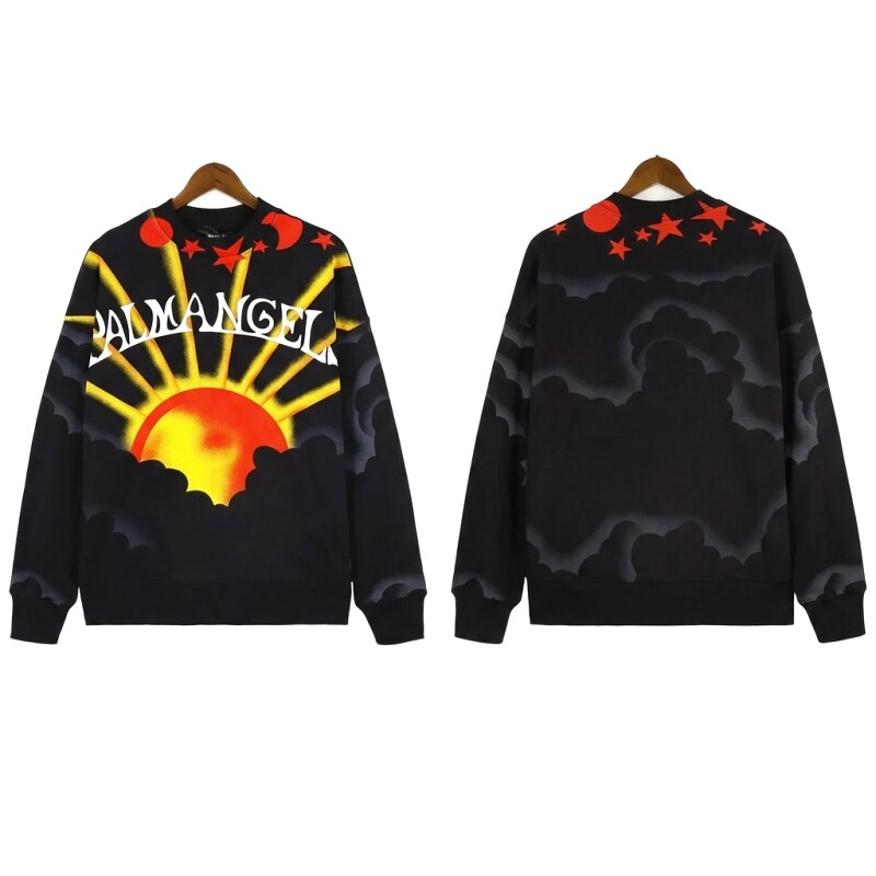 Palm Angels Solar Starry Sky Style Sweatshirt