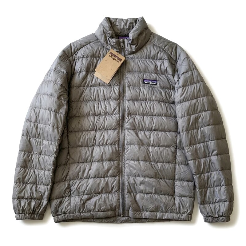 Patagonia series minimalist style gray coat
