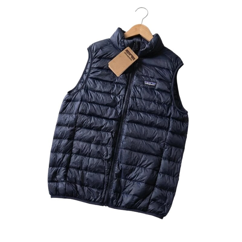 Patagonia warm and stylish navy blue vest