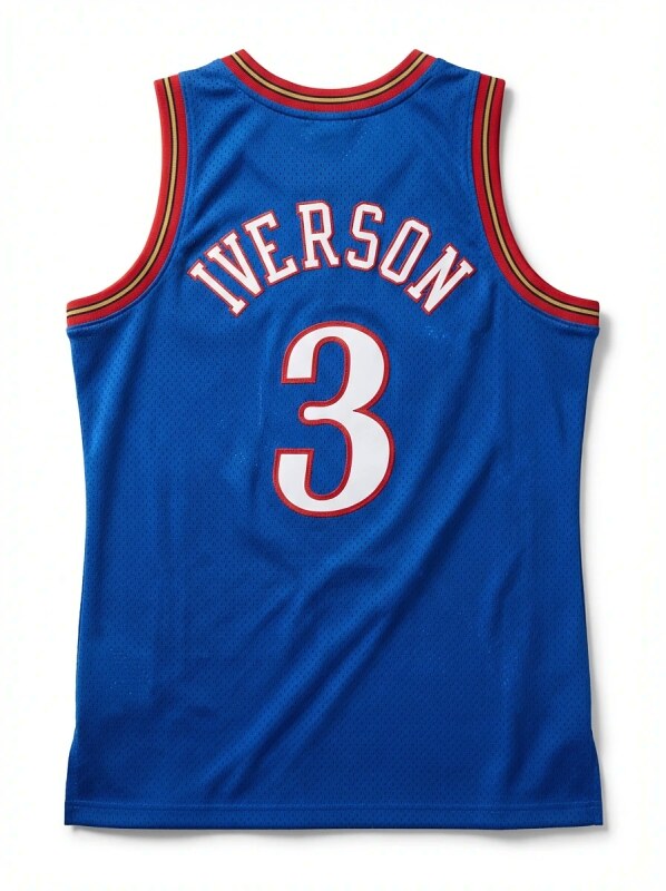 Philadelphia No. 3 Allen Iverson retro-style jersey