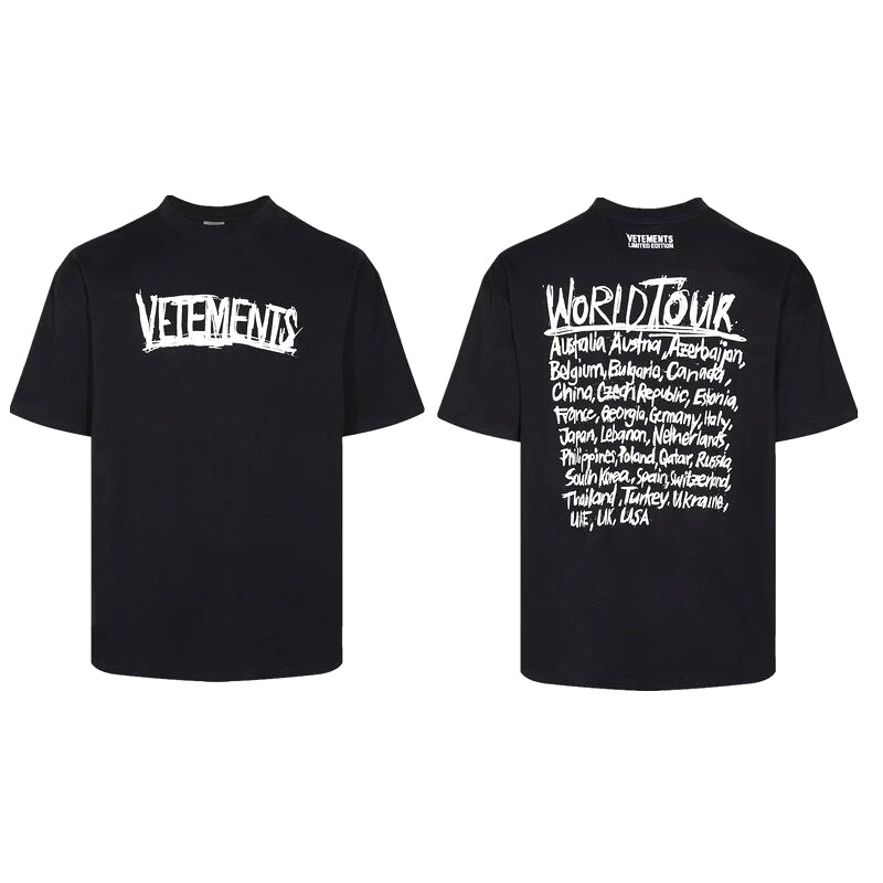 Premium Style Statement graphic T-shirt Black Colorful Lucky for Resort Outfits