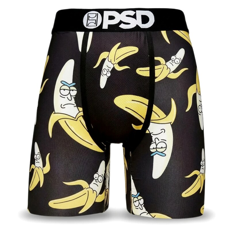 PSD banana cartoon-style underwear