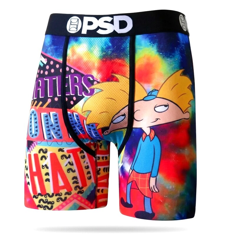 PSD cartoon printed colorful shorts