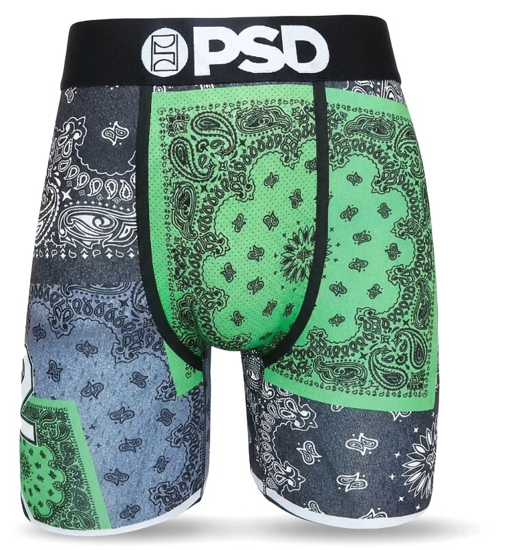 PSD Paisley Patchwork Shorts