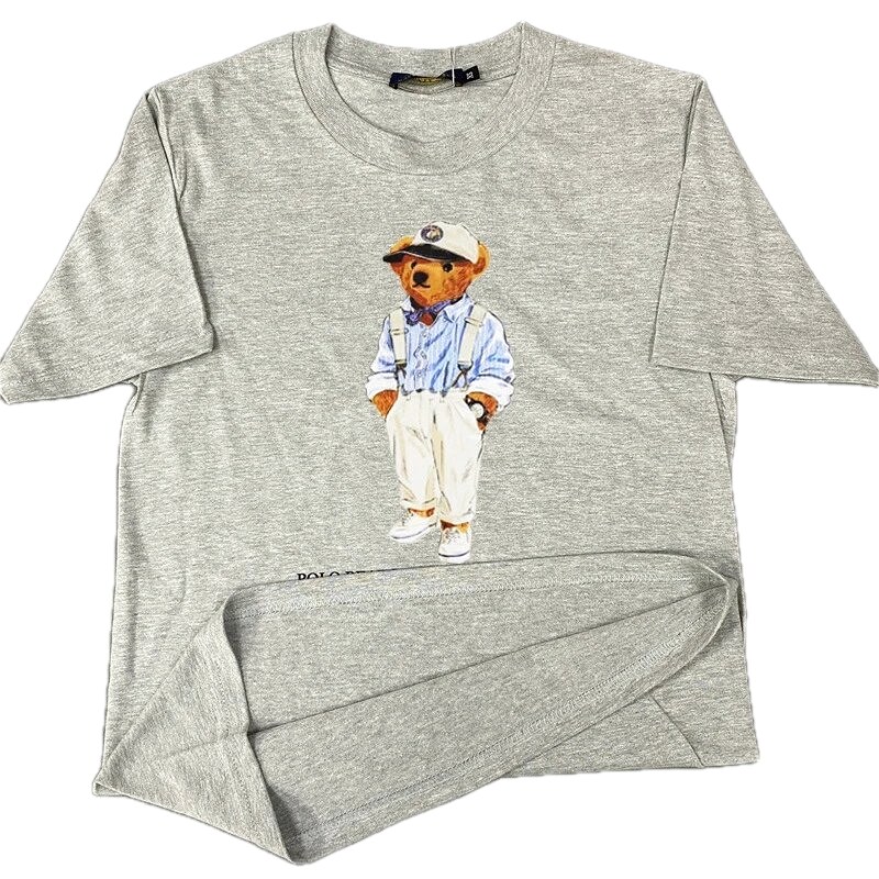 Ralph Lauren Bear Style Grey T-shirt