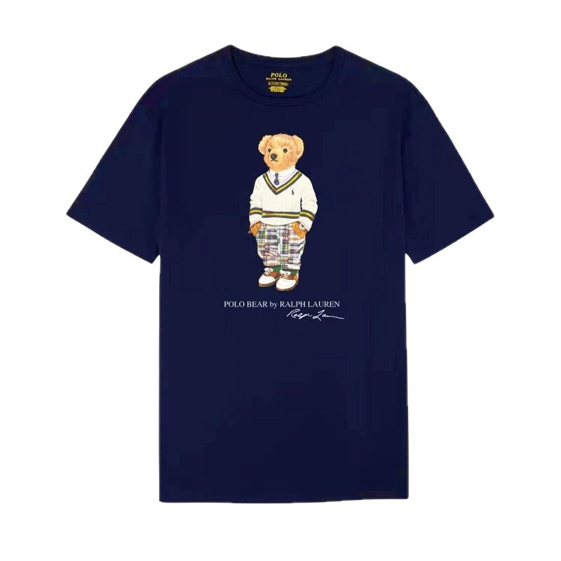Ralph Lauren Bear Trend Brand Sapphire Blue T-shirt