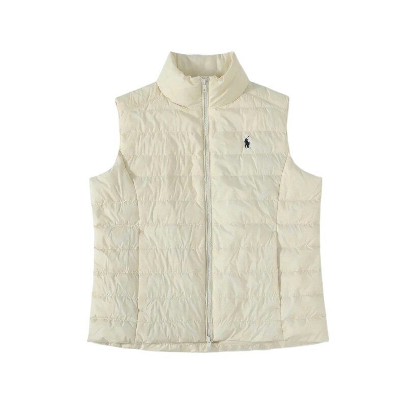 Ralph Lauren Classic Beige Down Vest
