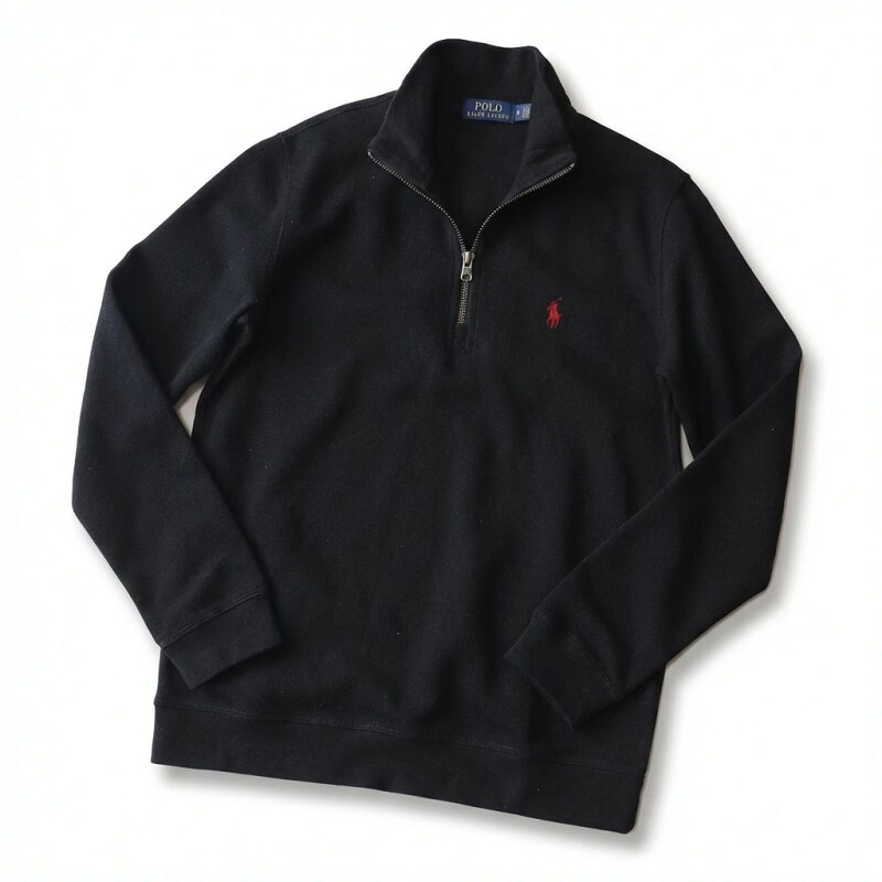 Ralph Lauren classic style black sweatshirt
