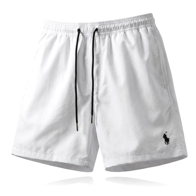 Ralph Lauren minimalist style white shorts