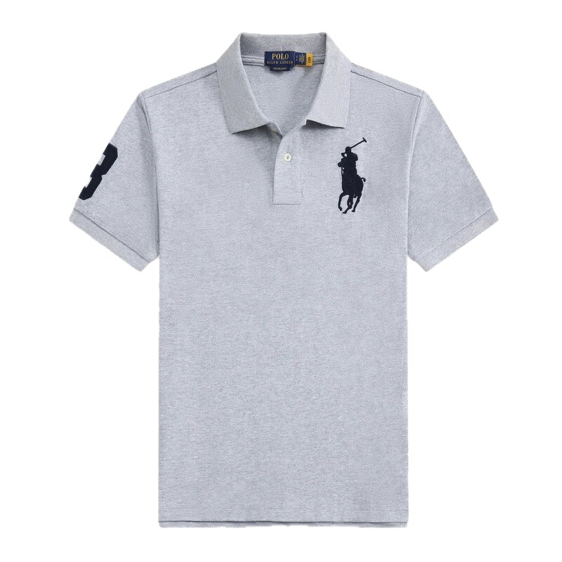 Ralph Lauren Polo Classic Grey Short Sleeve