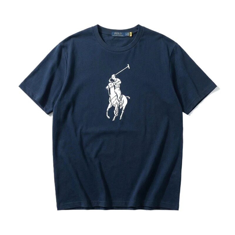 Ralph Lauren Polo Navy Blue Trendy T-shirt