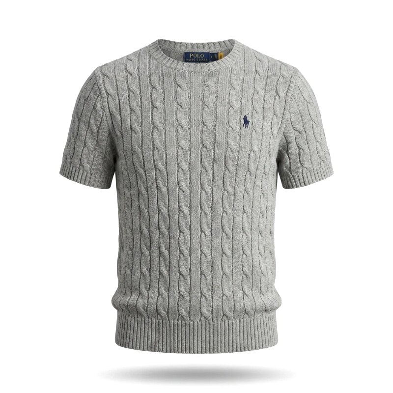 Ralph Lauren Polo Series Grey Knitted Sweater