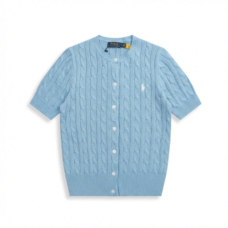 Ralph Lauren Polo Series Light Blue Knitted Cardigan