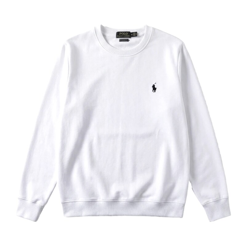 Ralph Lauren Polo Simple White Sweatshirt