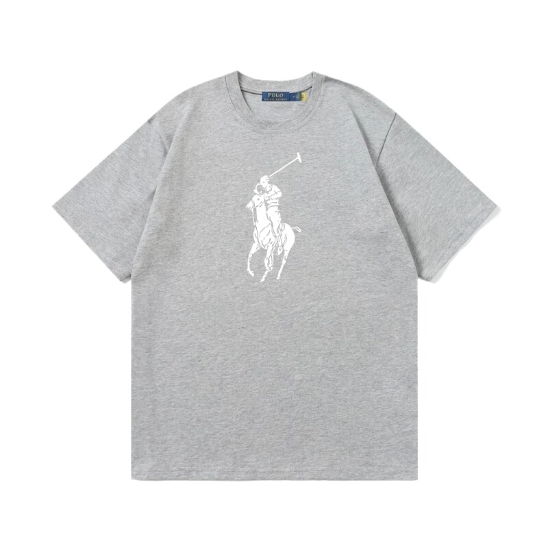 Ralph Lauren Polo-style grey T-shirt