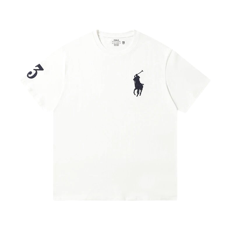 Ralph Lauren Polo-style white T-shirt