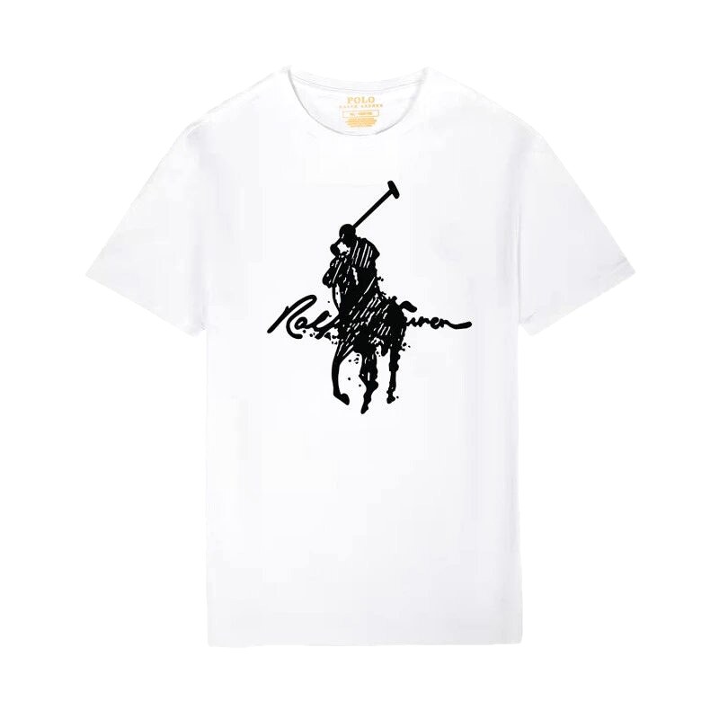 Ralph Lauren Polo-style white T-shirt