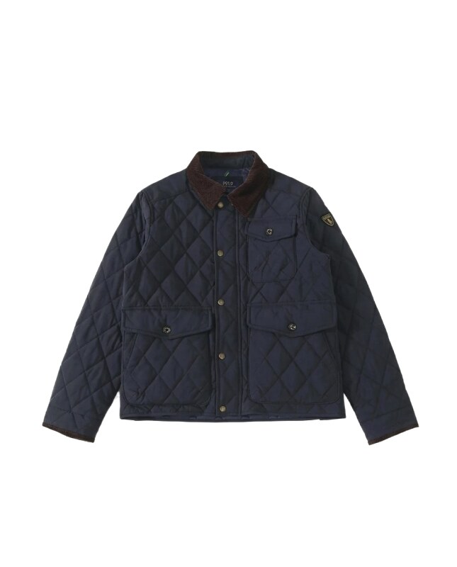 Ralph Lauren retro-style navy blue jacket