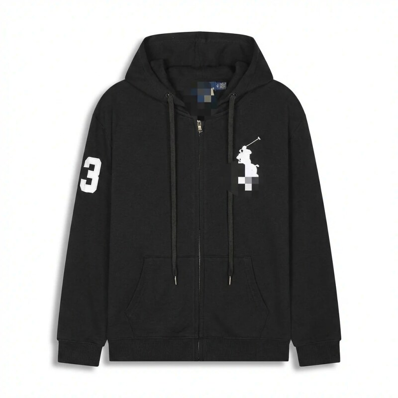 Ralph Lauren sporty black hoodie