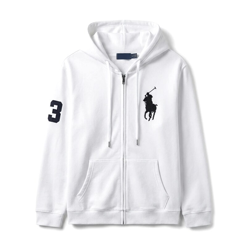 Ralph Lauren sporty white sweatshirt