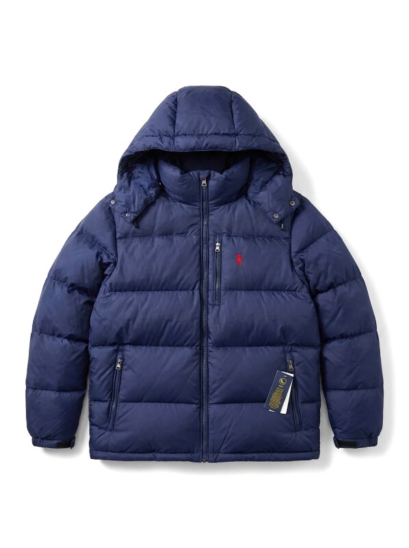 Ralph Lauren trendy brand blue down jacket