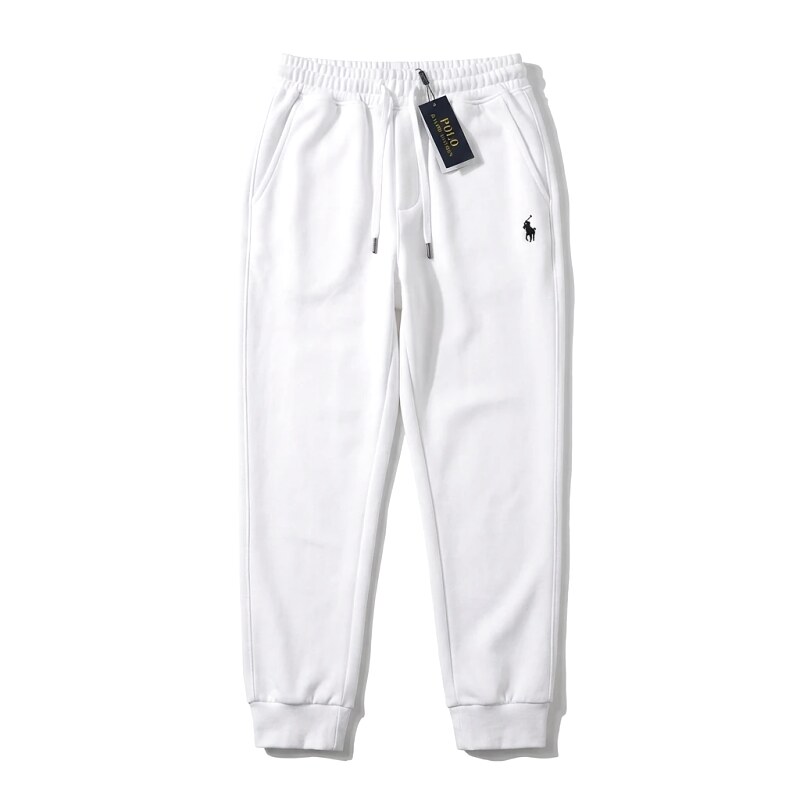 Ralph Lauren trendy brand white sweatpants