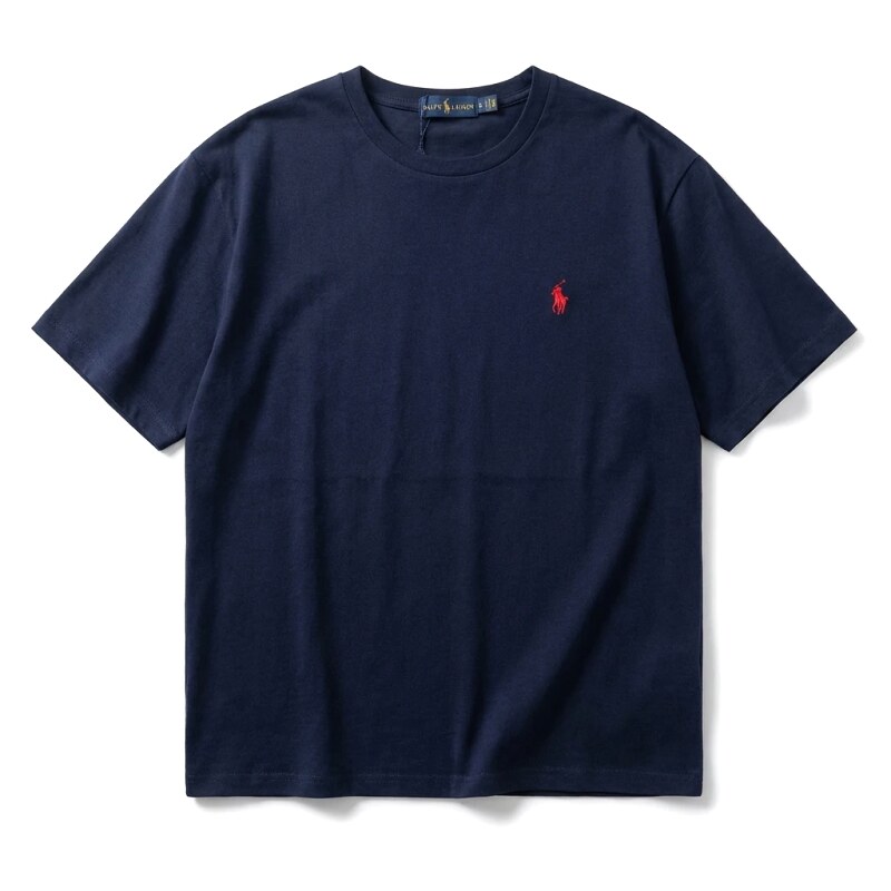 Ralph Lauren's classic and simple style black T-shirt