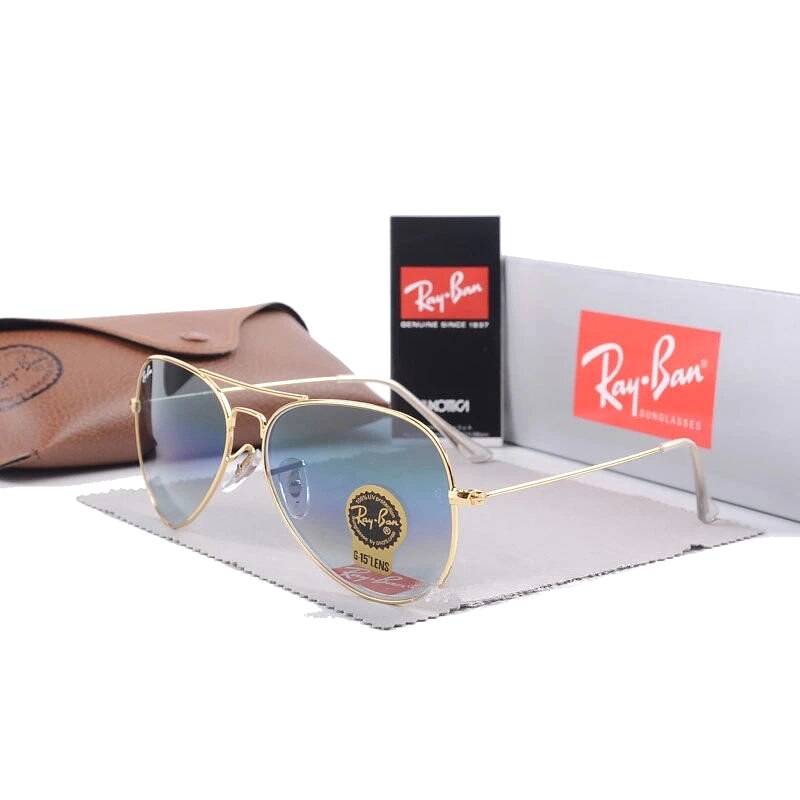Ray-Ban Statement Aviator sunglasses Gold Tone Sunglasses for Outdoor Plans