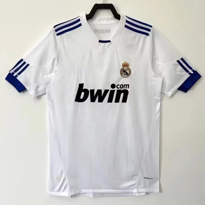 Real Madrid Compact Retro Teka soccer jersey White Retro Football for Smart Casual Looks