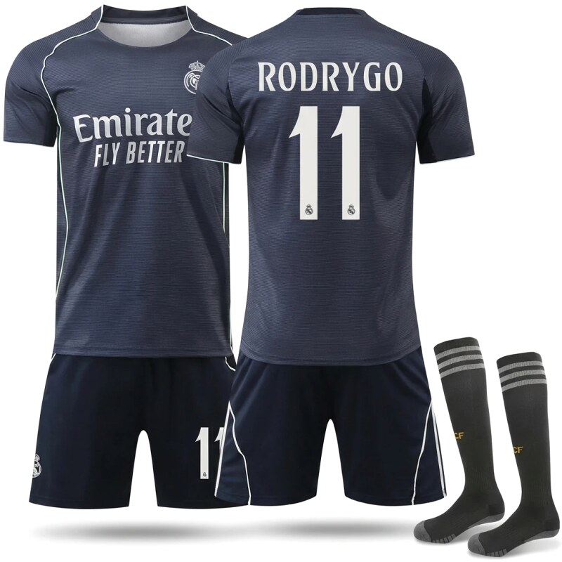 Real Madrid retro dark blue jersey