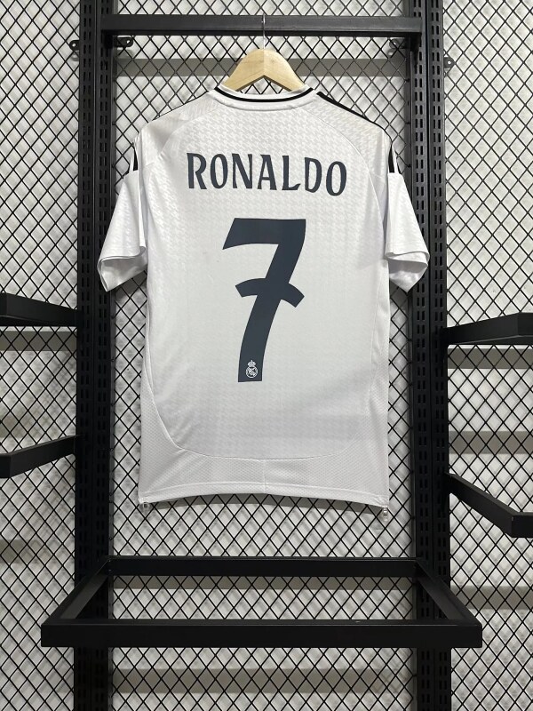 Real Madrid Streetwear Home soccer jersey White Real Madrid with Logo Accent Select Edition