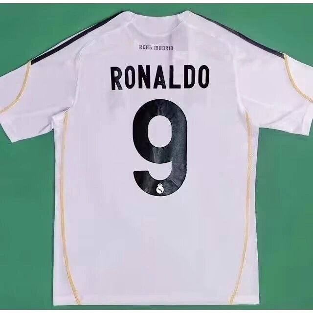 Real Madrid Summer Retro Teka soccer jersey White Retro Football with Clean Finish