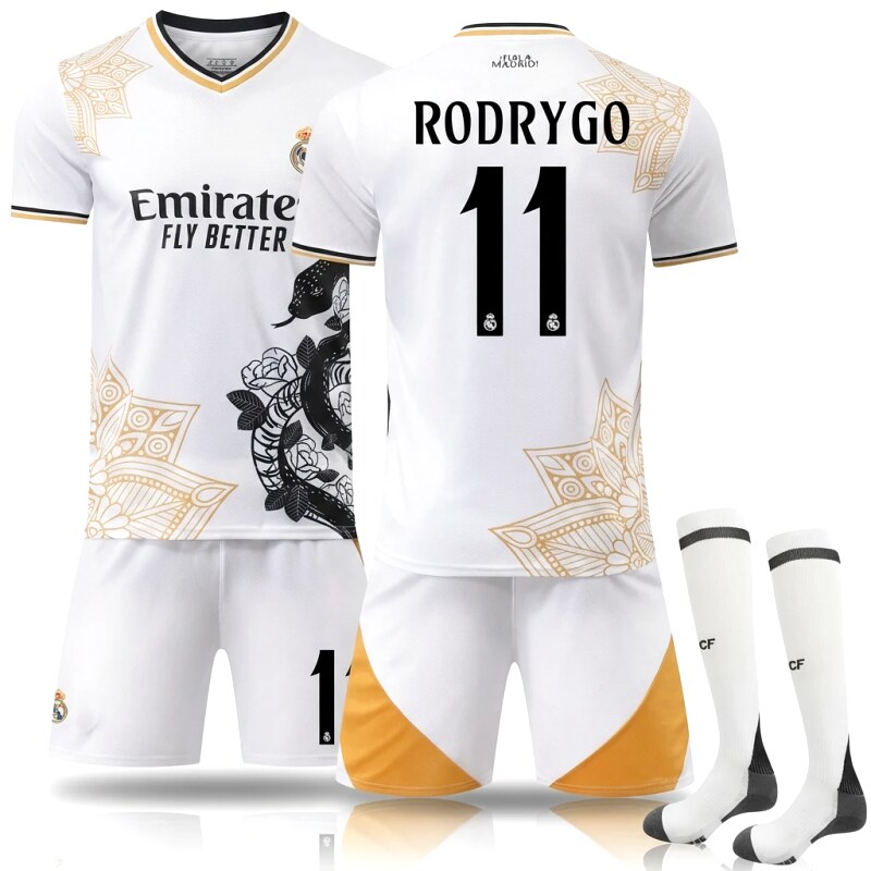 Real Madrid white trendy sportswear