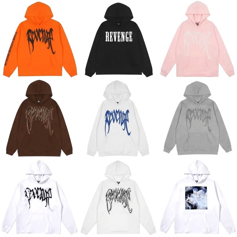 Revenge Brand Letter Style Sweatshirt