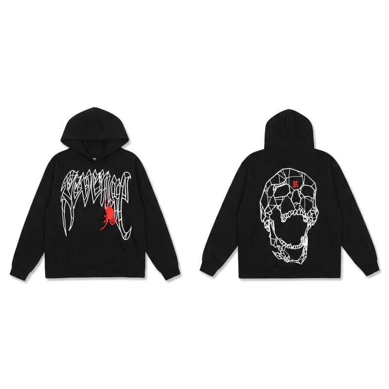 Revenge Skull Dark Style Sweatshirt